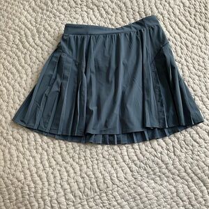 SPANX Blue Pleated Tennis Skirt